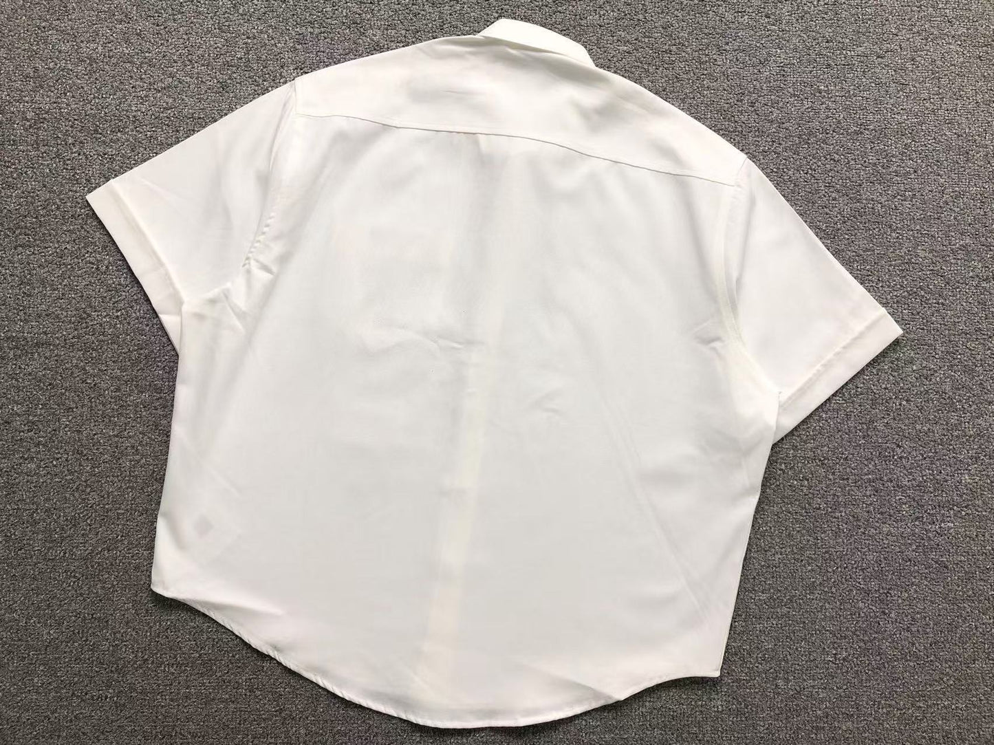Camisa AMI Paris Signature Heart Oxford Minimal