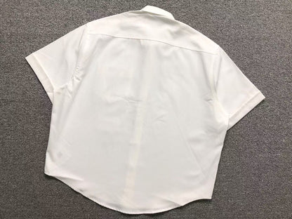 Camisa AMI Paris Signature Heart Oxford Minimal