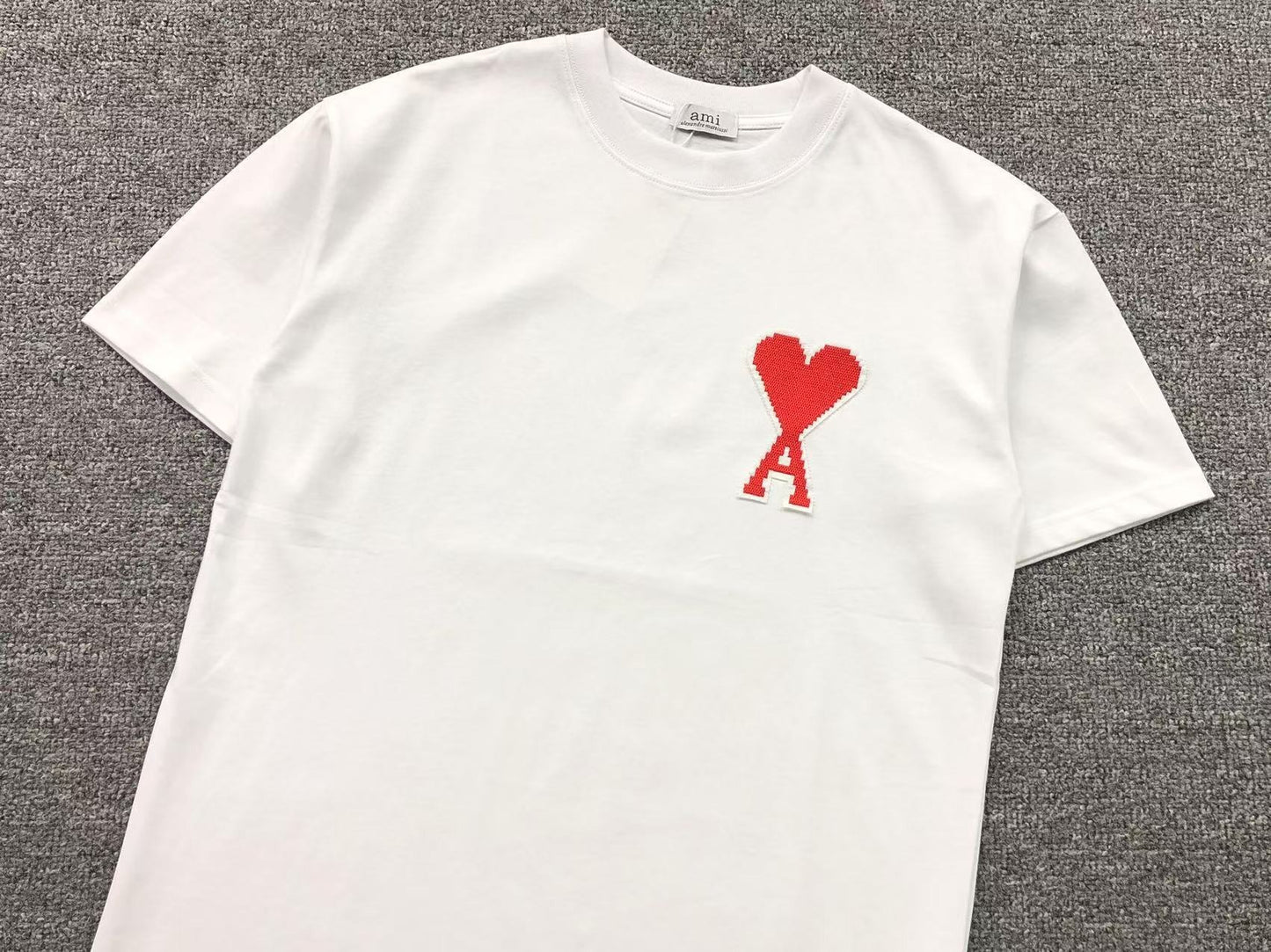 Camiseta AMI Paris Big Heart Logo Classic