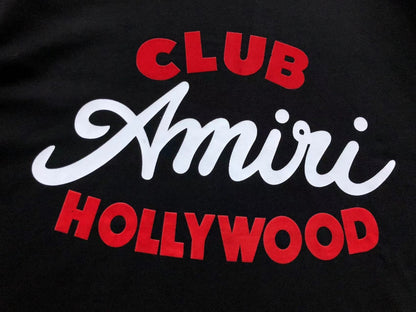 Camiseta AMIRI Club Hollywood Logo