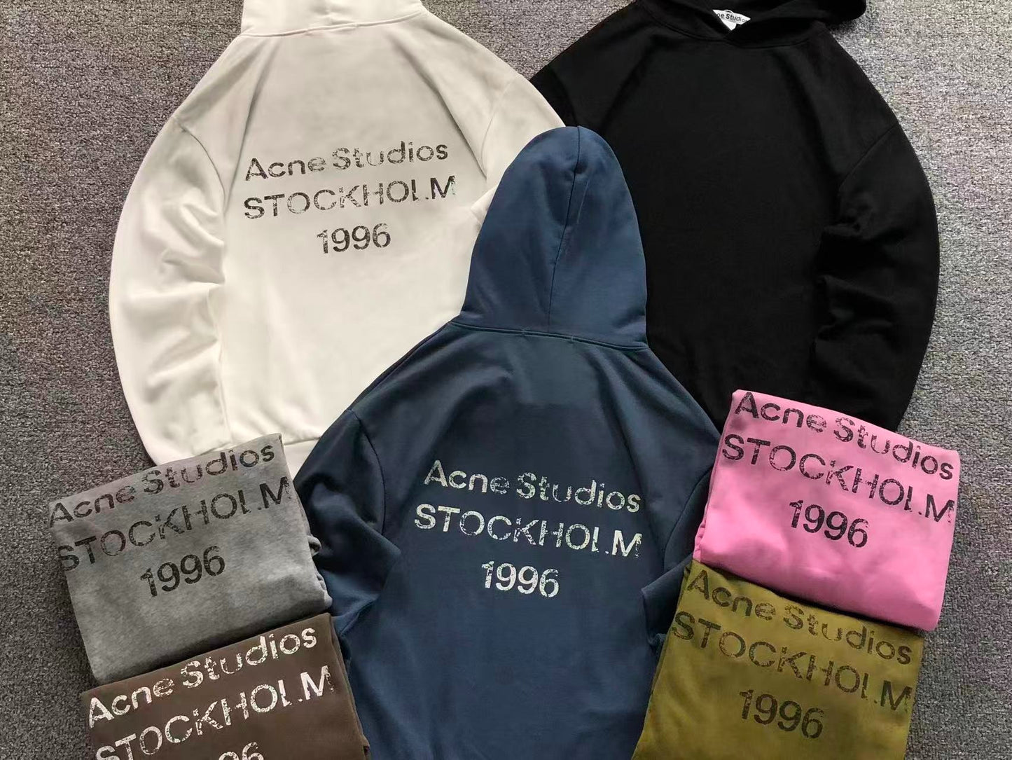 Moletom Acne Studios Stockholm 1996 Extended