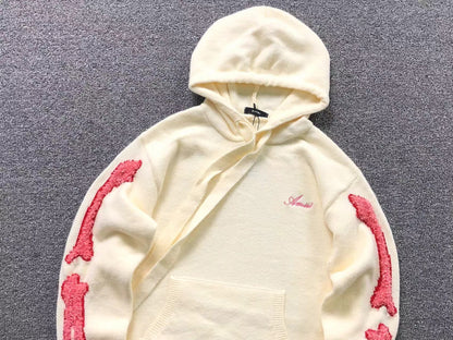 Suéter AMIRI Sleeve Flame Minimal Hoodie
