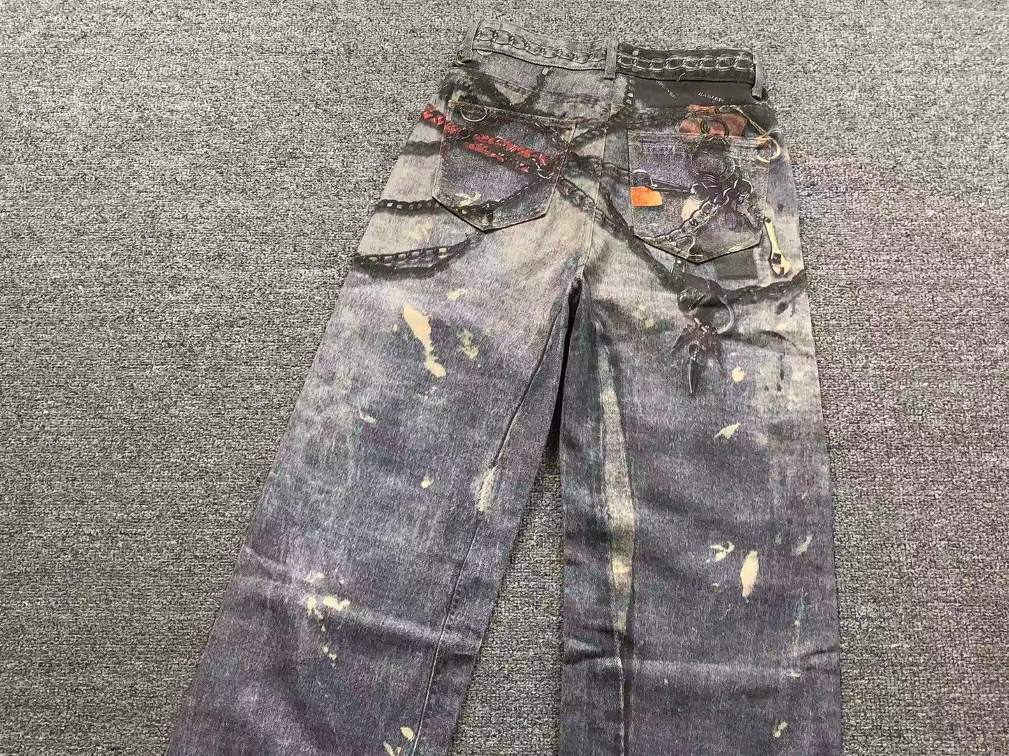 Calça Acne Studios Trashcore Accessory Jeans