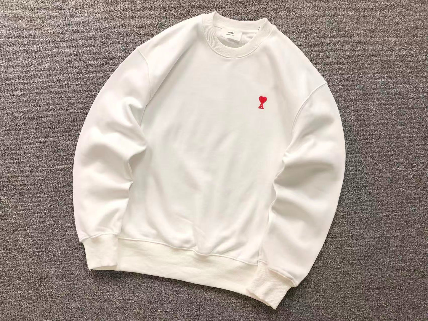 Moletom AMI Paris Ami de Cœur Crewneck