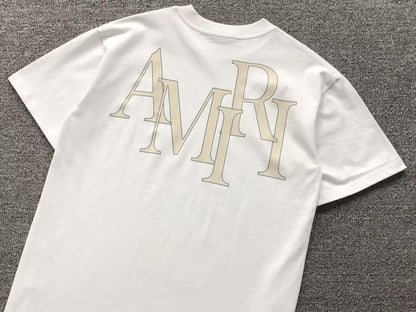 Camiseta AMIRI Monogram Oversized Back Logo