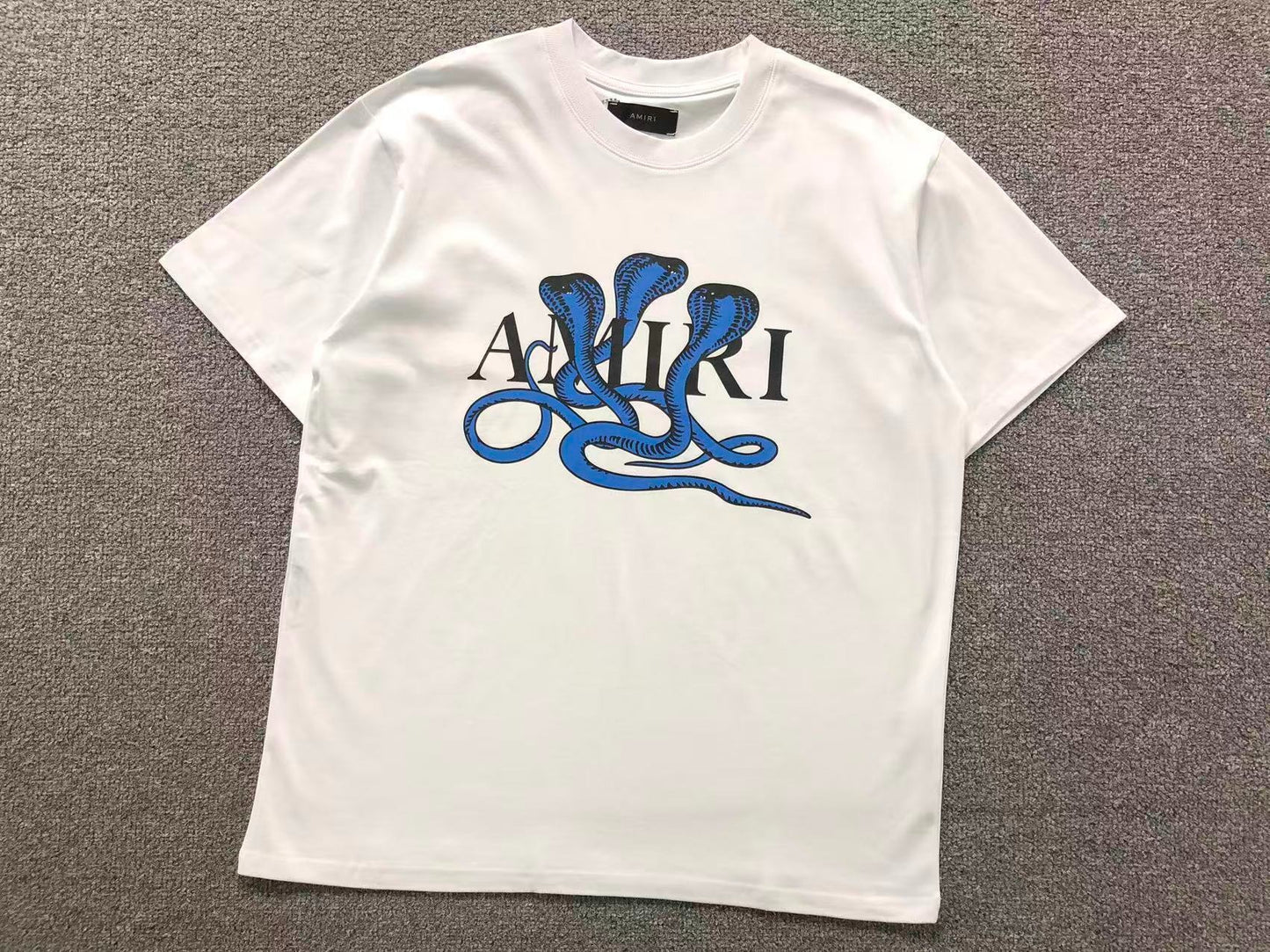 Camiseta AMIRI Blue Serpen