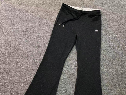 Calça elástica ALO moletom flare feminino