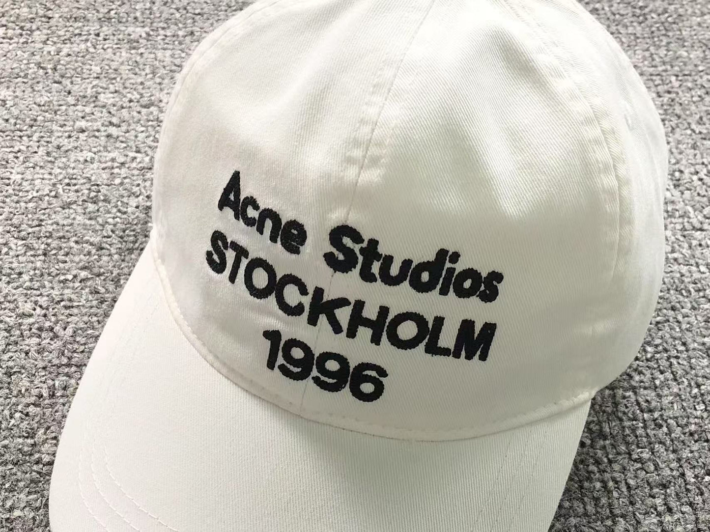 Boné Acne Studios Stockholm 1996 single