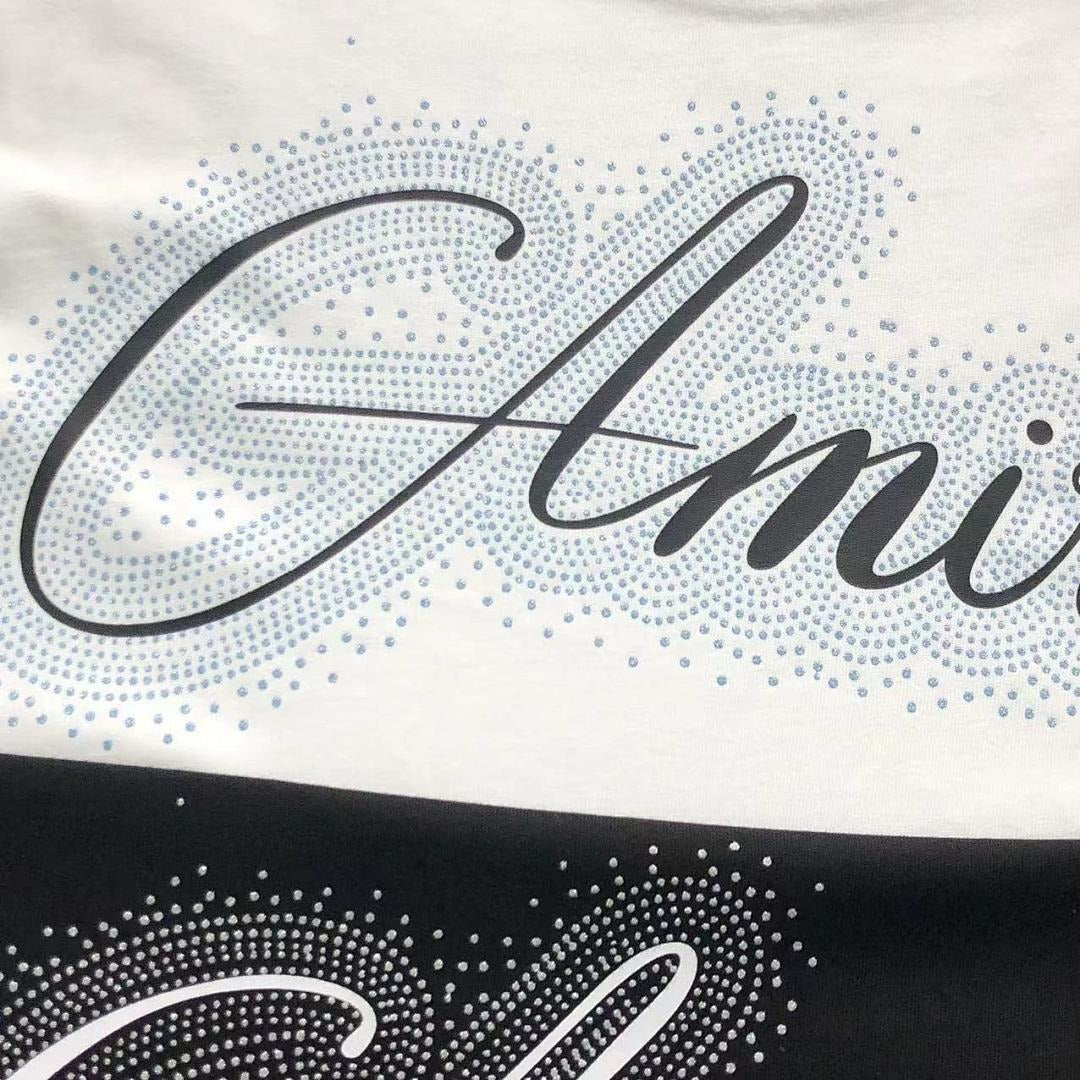 Camiseta AMIRI Crystal Logo