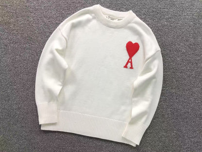 Suéter AMI Paris Coração Classic