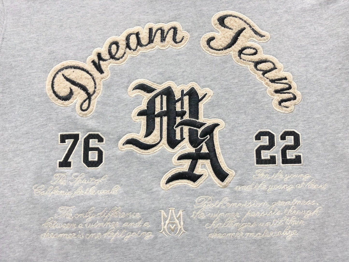 Moletom AMIRI Team 76/22 Hoodie