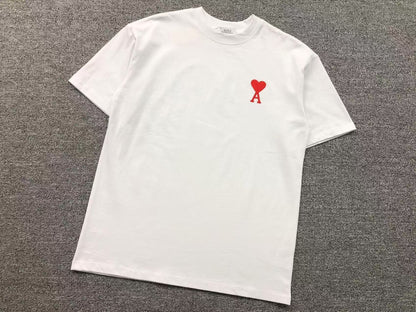 Camiseta AMI Paris Mini Heart Logo Classic
