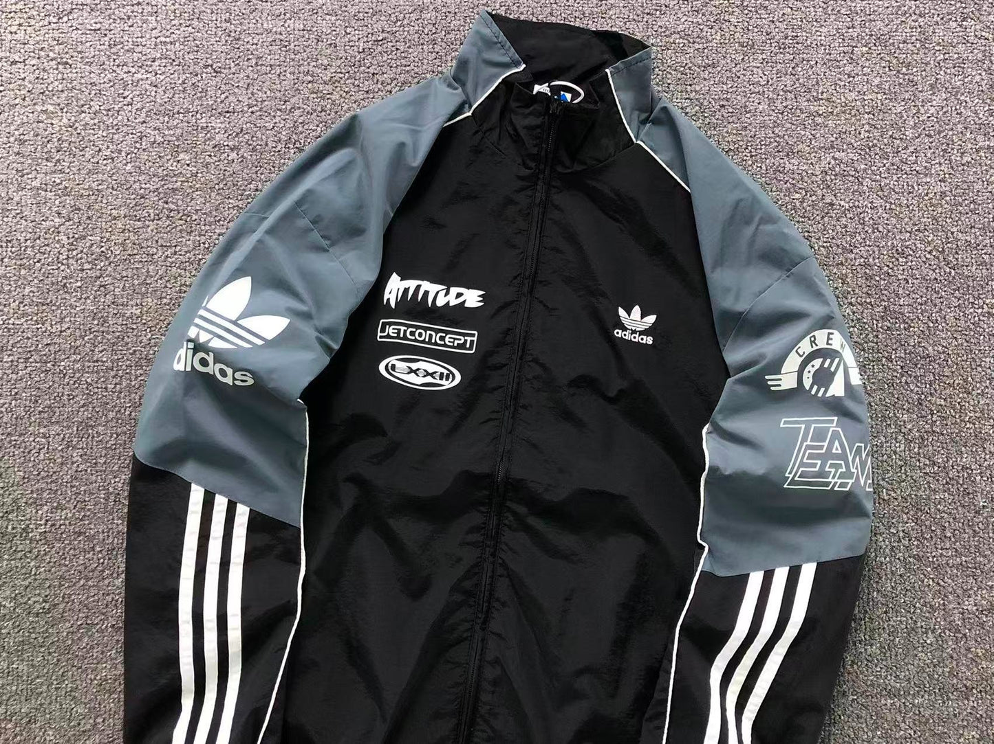 Jaqueta Adidas Attitude Racing Windbreaker