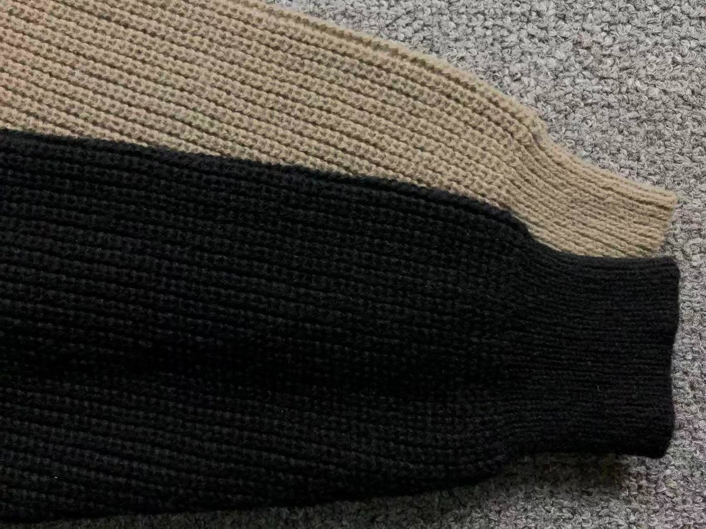 Suéter AMI Paris Knit Half-Zip Coração Minimal