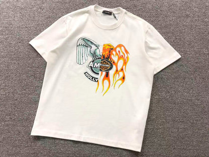 Camiseta AMIRI Flames Wings Hollywood