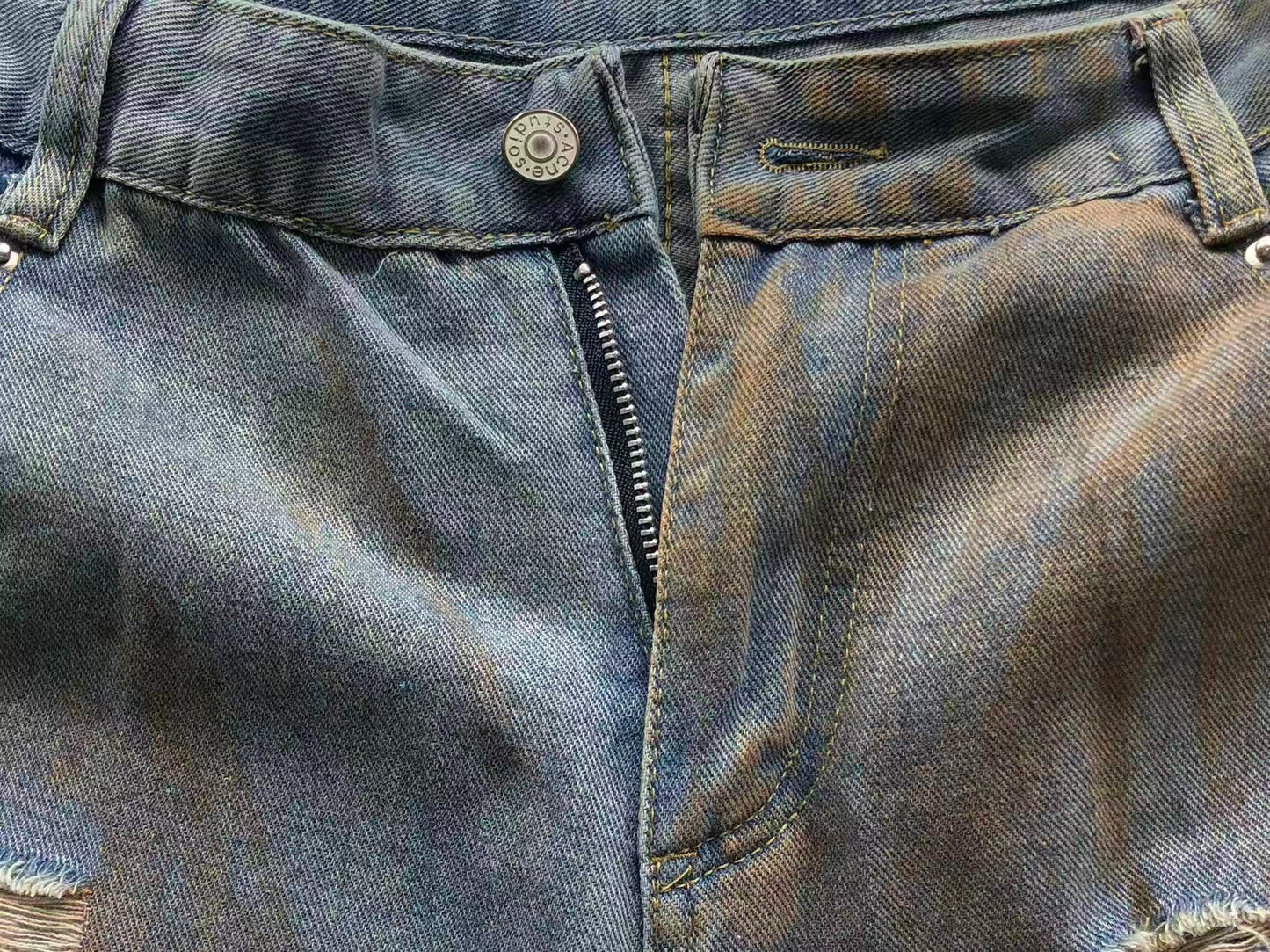 Calça Acne Studios Mud Wash Jeans