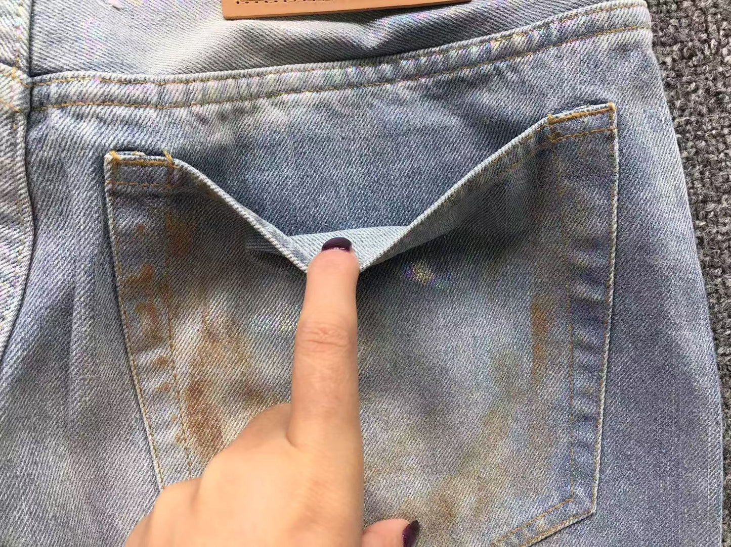 Calça Acne Studios Light Fade Jeans