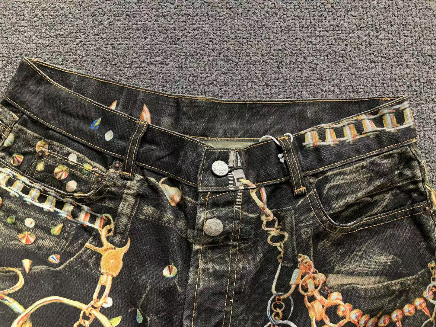 Calça Acne Studios Heavy Accessory Wash