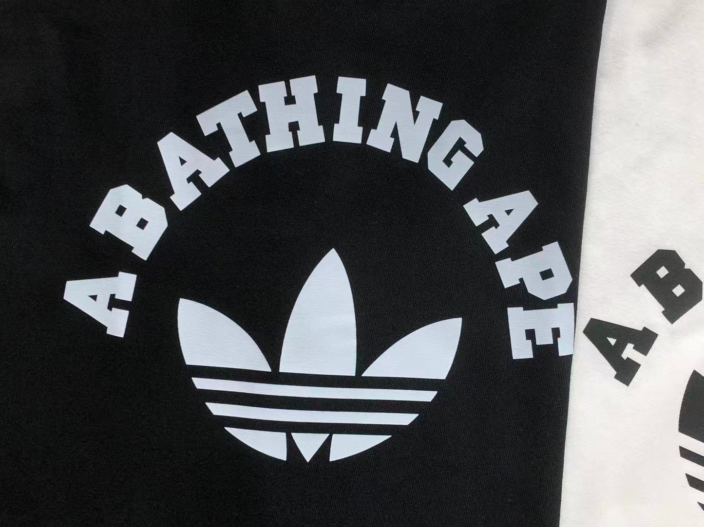 Camiseta Adidas & Bathing Ape Arch Logo White