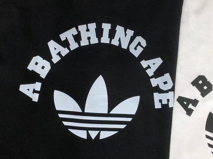 Camiseta Adidas & Bathing Ape Arch Logo White