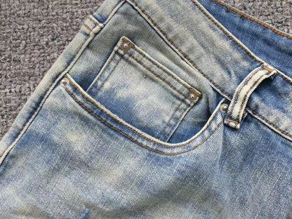 Calça AMIRI Destroyed Ice Wash