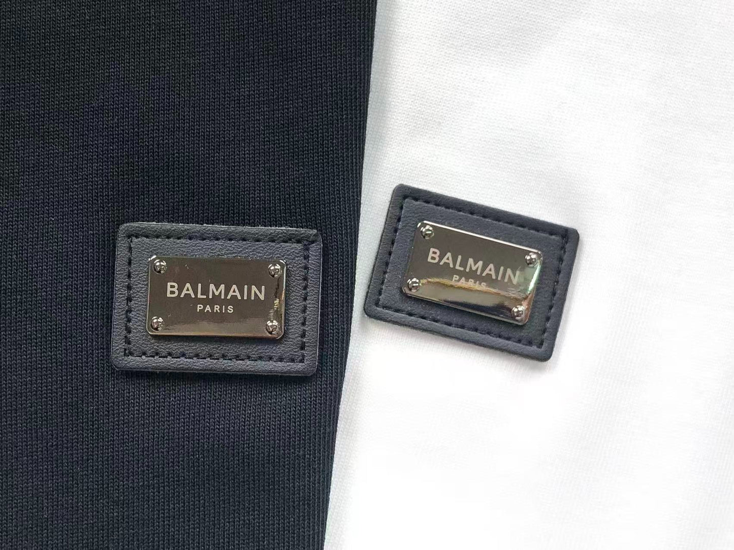Camiseta Balmain Paris Logo Premium