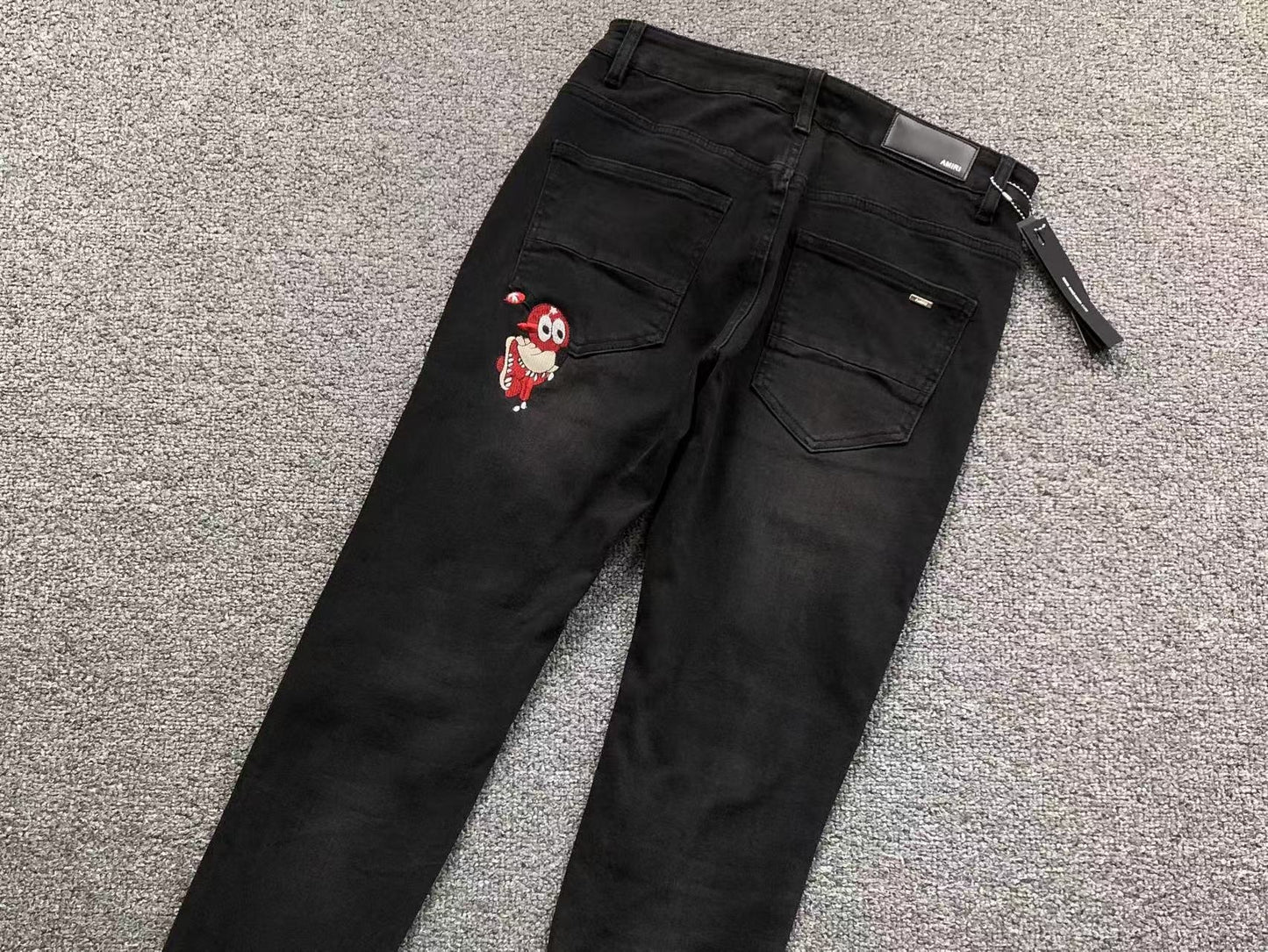 Calça AMIRI Jazz Illustration Denim