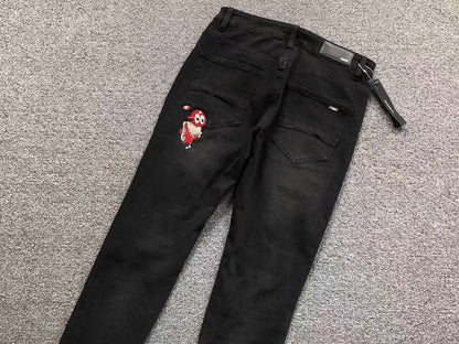 Calça AMIRI Jazz Illustration Denim