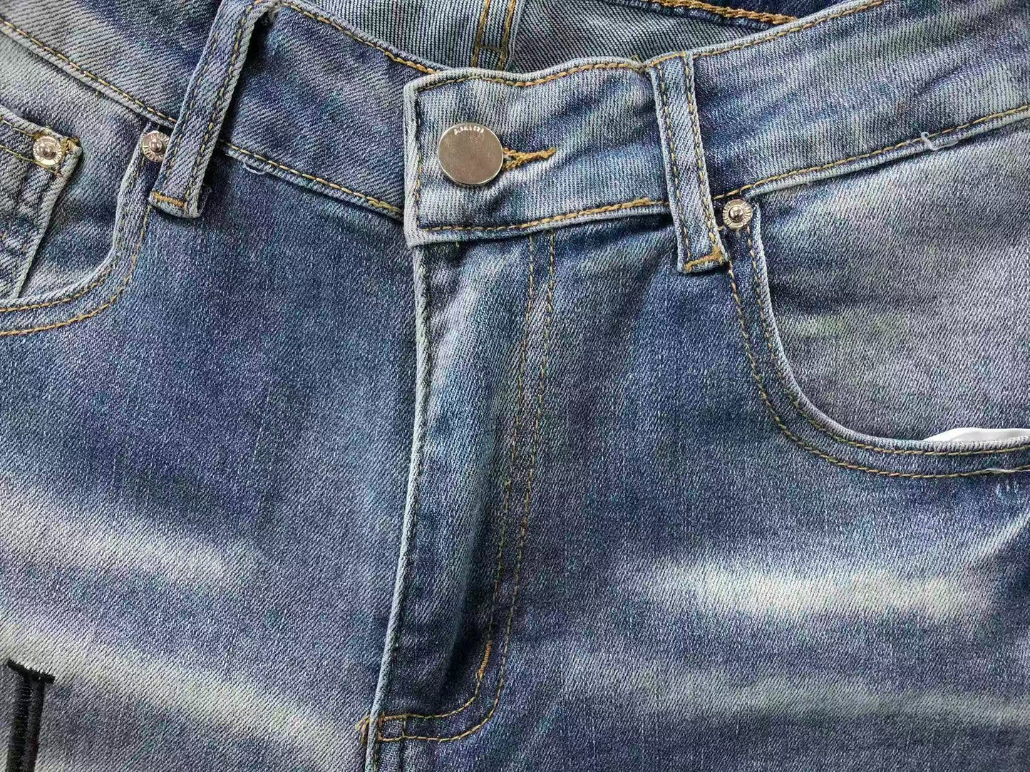 Calça AMIRI Palm Beach Ice Denim