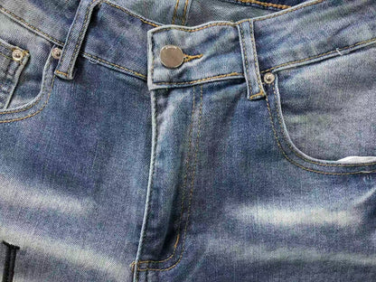 Calça AMIRI Palm Beach Ice Denim