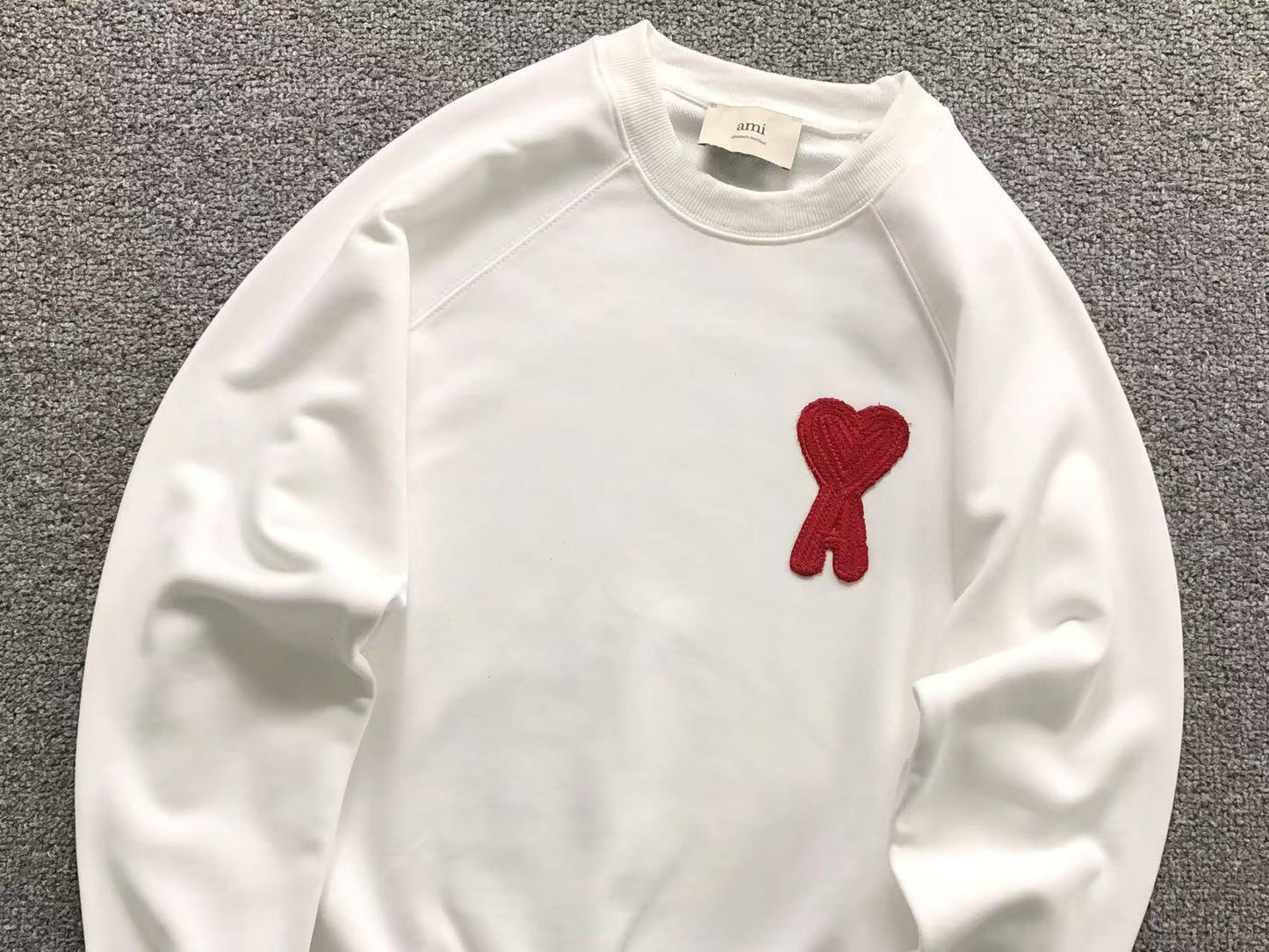 Moletom AMI Paris Ami de Cœur Crewneck
