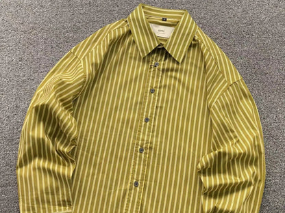 Camisa AMI Paris Stripe Colorway