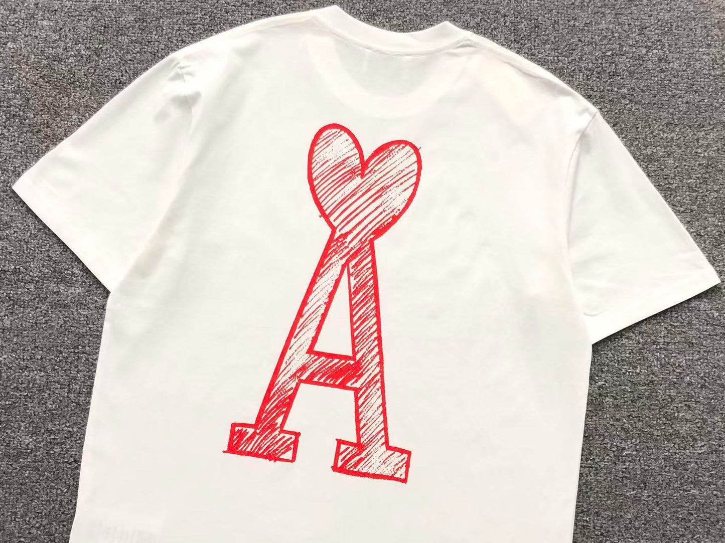 Camiseta AMI Paris x Kevin Lyons Graphic Heart