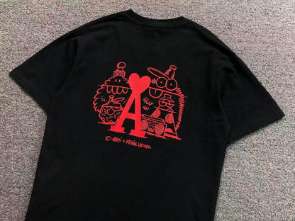 Camiseta AMI Paris Back Print Kevin Lyons