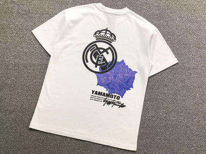 Camiseta Adidas Y-3 Real Madrid Crest Flower