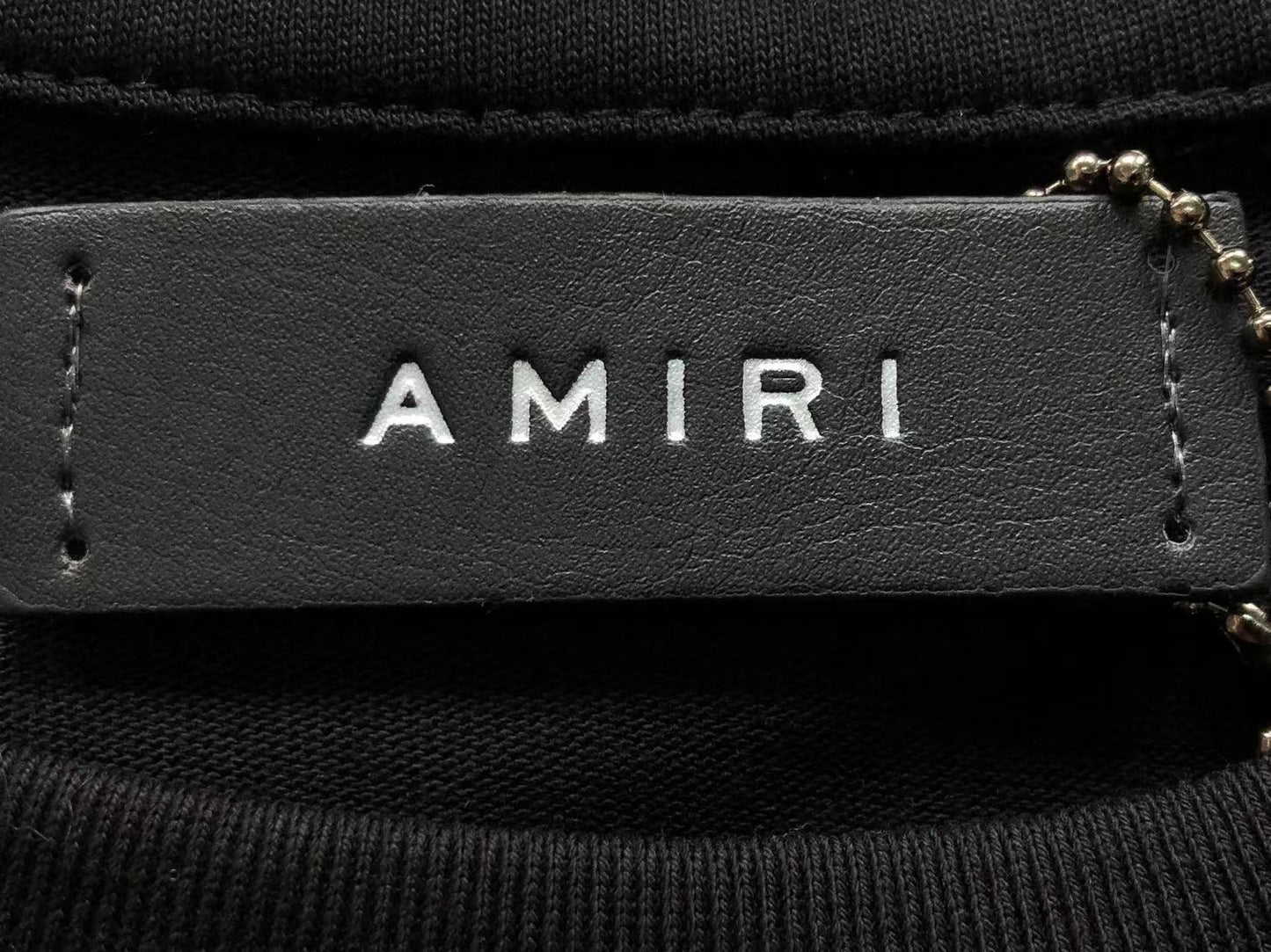 Camiseta AMIRI Script Logo Striped