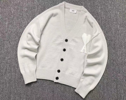 Suéter Cardigan AMI Paris