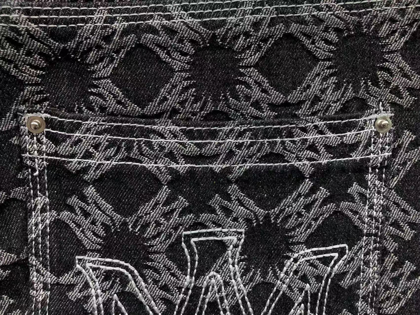 Calça AMIRI Monogram Cargo Denim