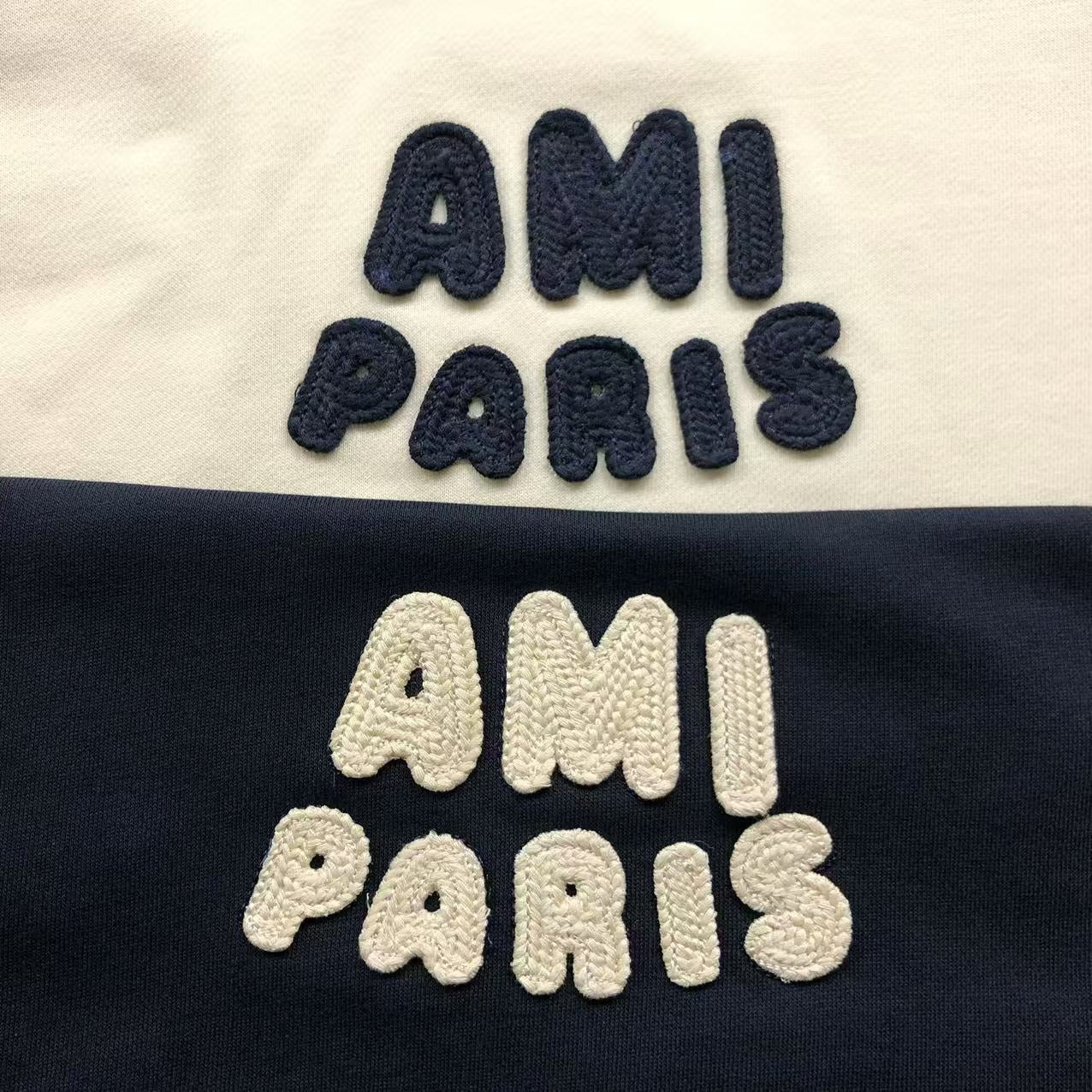 Moletom AMI Paris Logo Puffy