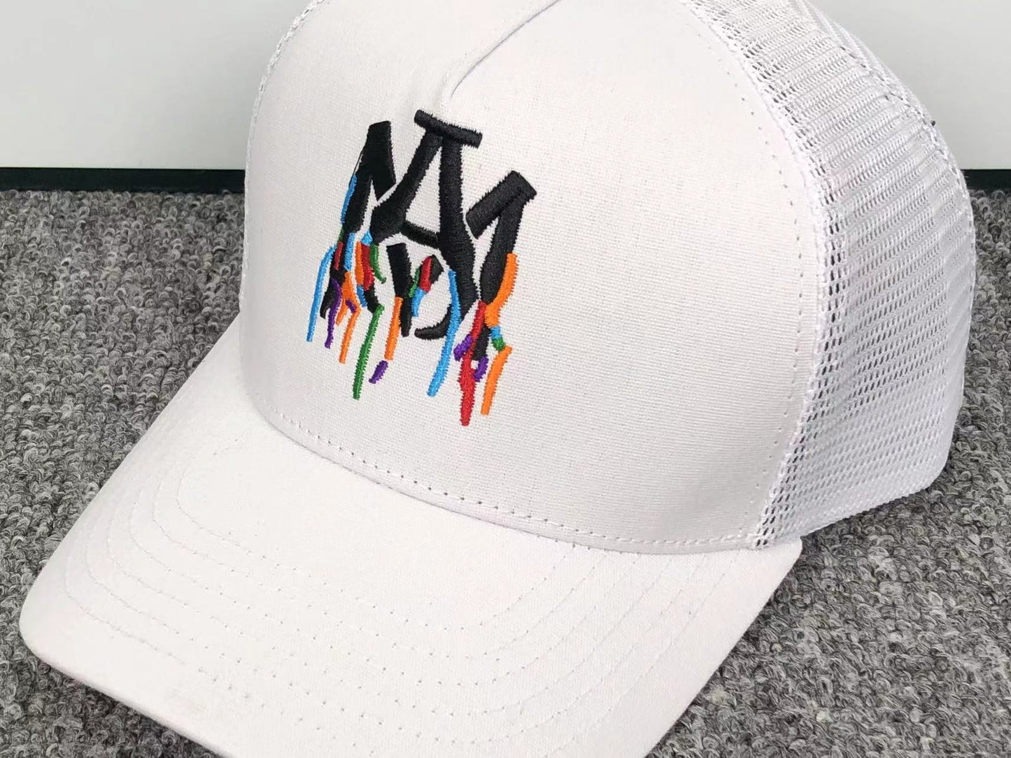 Boné Trucker AMIRI Drip Logo