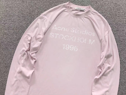 Camsieta Acne Studios Stockholm 1996 Rib Long Sleeve