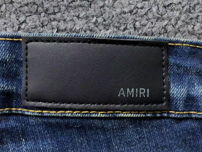 Calça AMIRI Vintage Logo Dark Denim