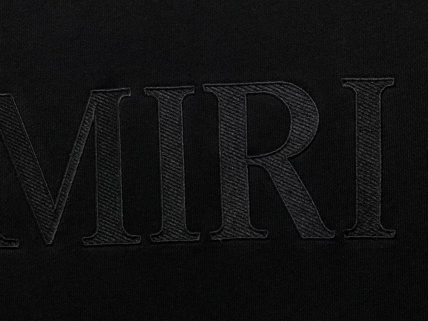 Moletom AMIRI Embossed Back Logo Hoodie