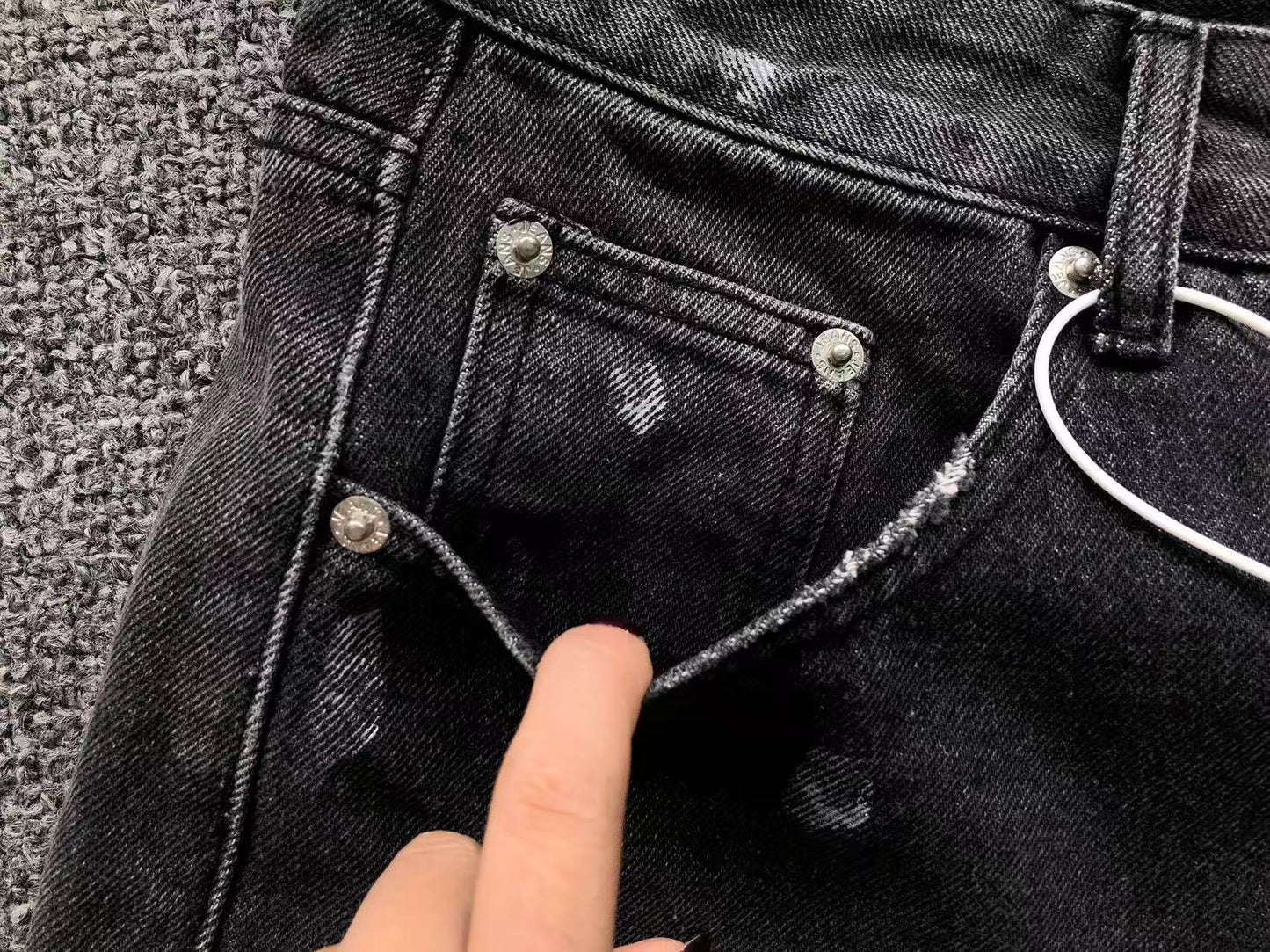 Short Acne Studios Washed Wear