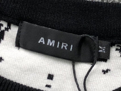 Suéter AMIRI Noir Bandana Fade
