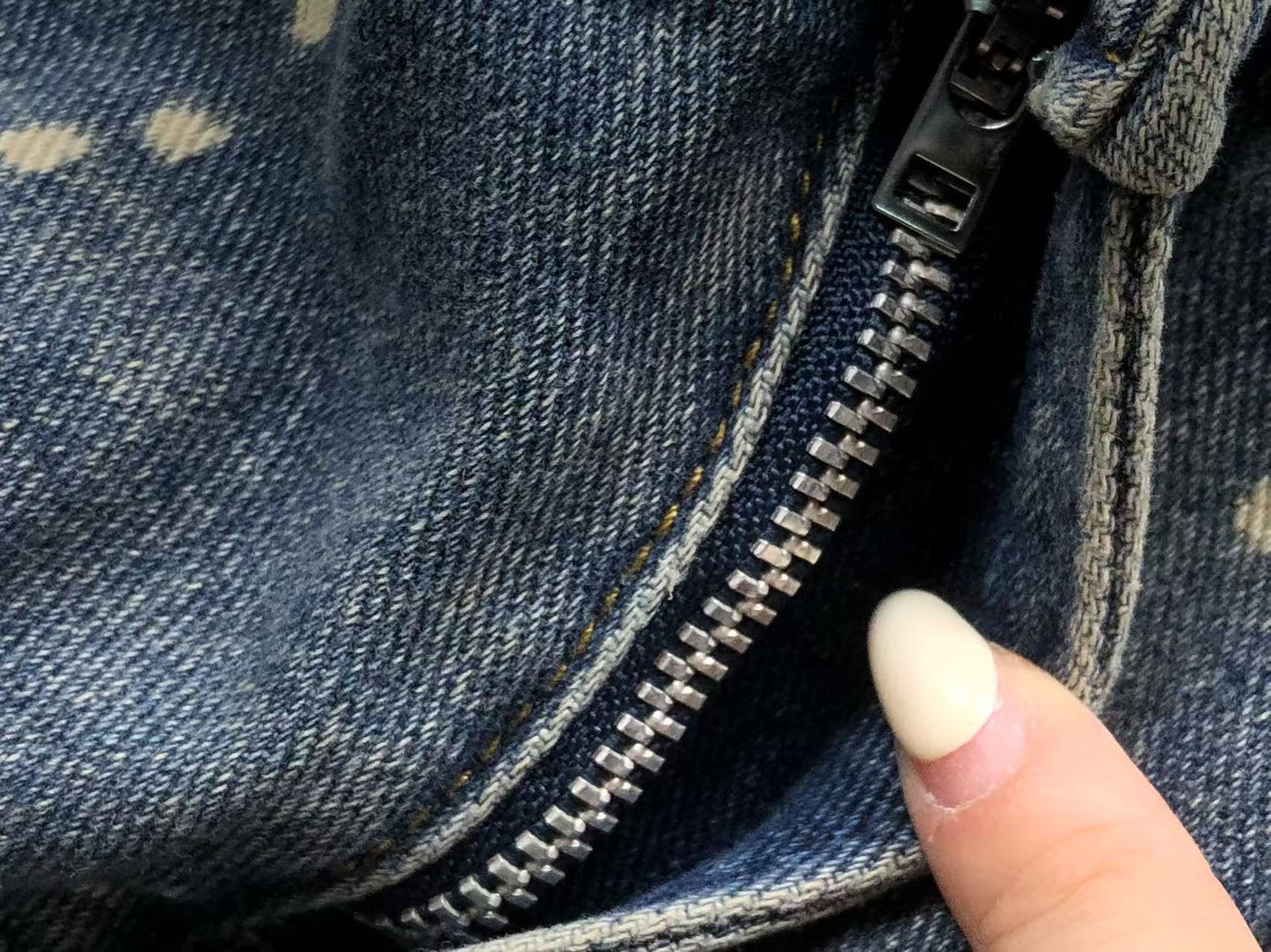 Calça Acne Studios Paintstorm Wide Jeans