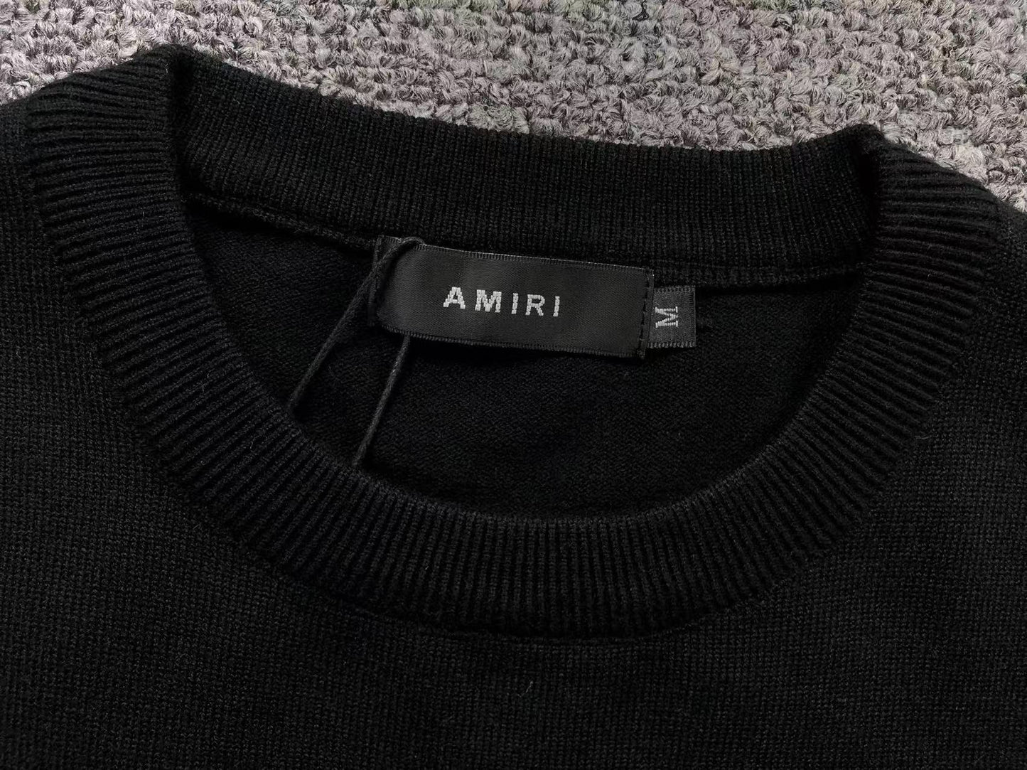 Suéter AMIRI Textured Logo
