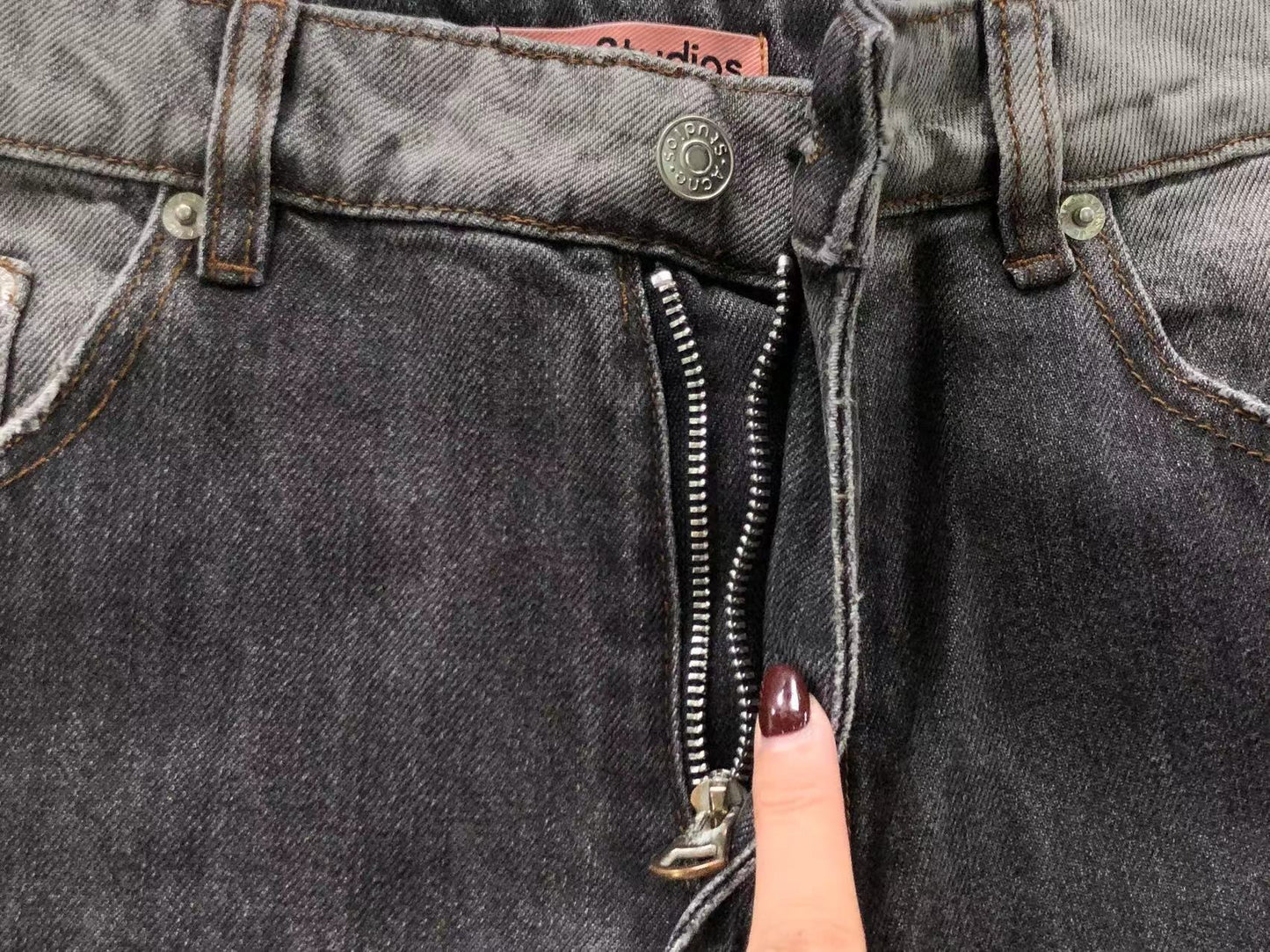 Calça Acne Studios Washed Baggy Denim