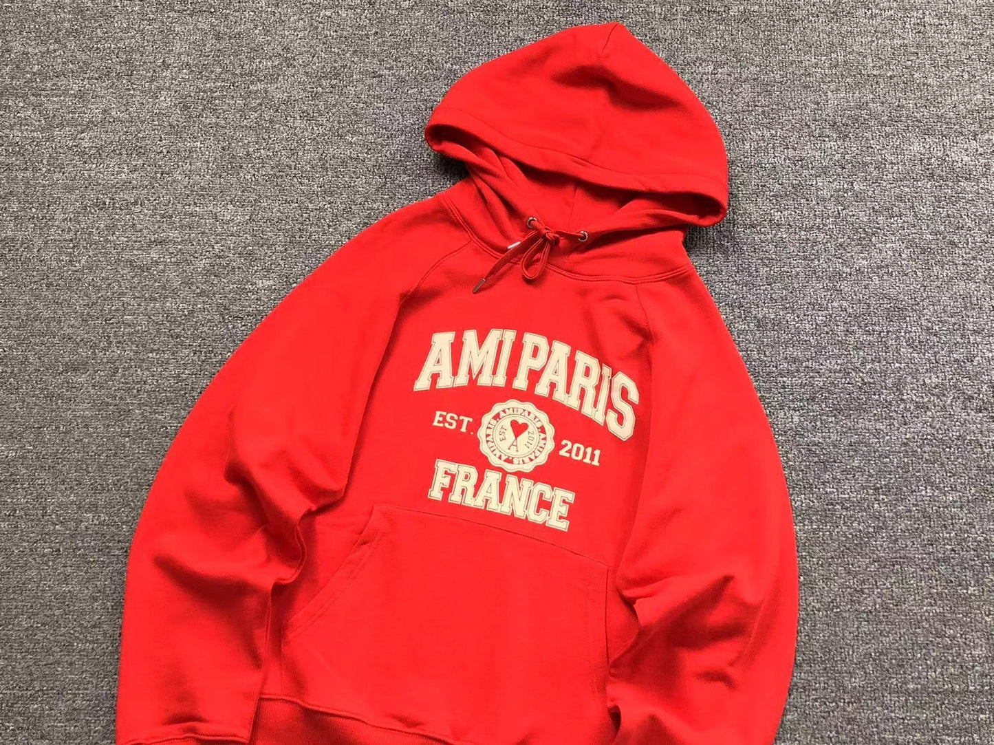 Moletom AMI Paris Logo Collegiate
