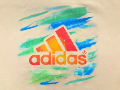 Camiseta Adidas Brush Stroke Color Logo